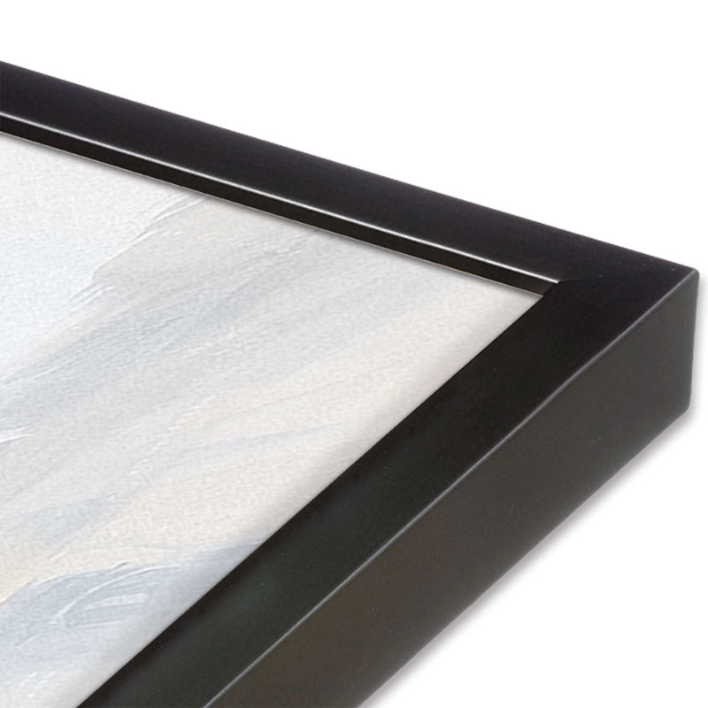 Obsidian Echo II, Cadre photo simple en zinc vieilli, H 11,25 po x l 9,25 po