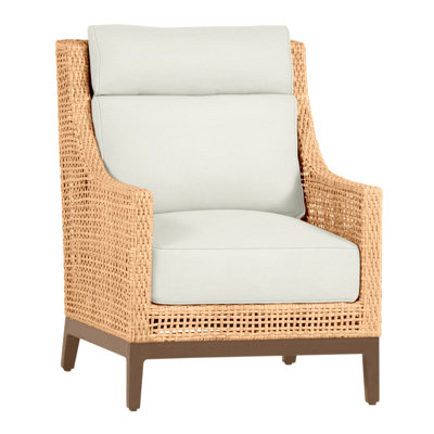 Peninsula Woven Lounge Light Raffia/Sandalwood