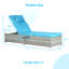 OUTDOOR  SOFA  PE RATTAN FURNITURE  DECK CHAIR  RATTAN
