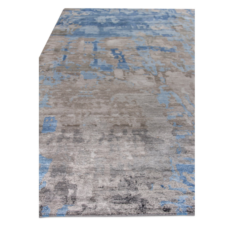 Abstract Area Rug, Runner 8' x 21'6"