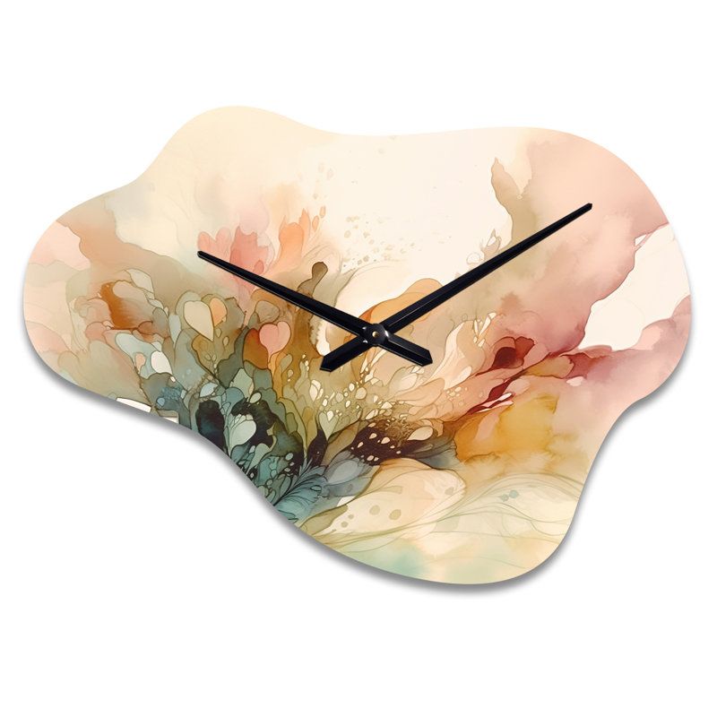 Horloge Delicate Floral Impressions II, Petit