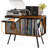 Flip-Top Record Player Stand With Vinyl Storage For 250+ Albums, Mid-Century Turntable Cabinet With Dust-Proof Lid And Open Shelf For Living Room Or Bedroom