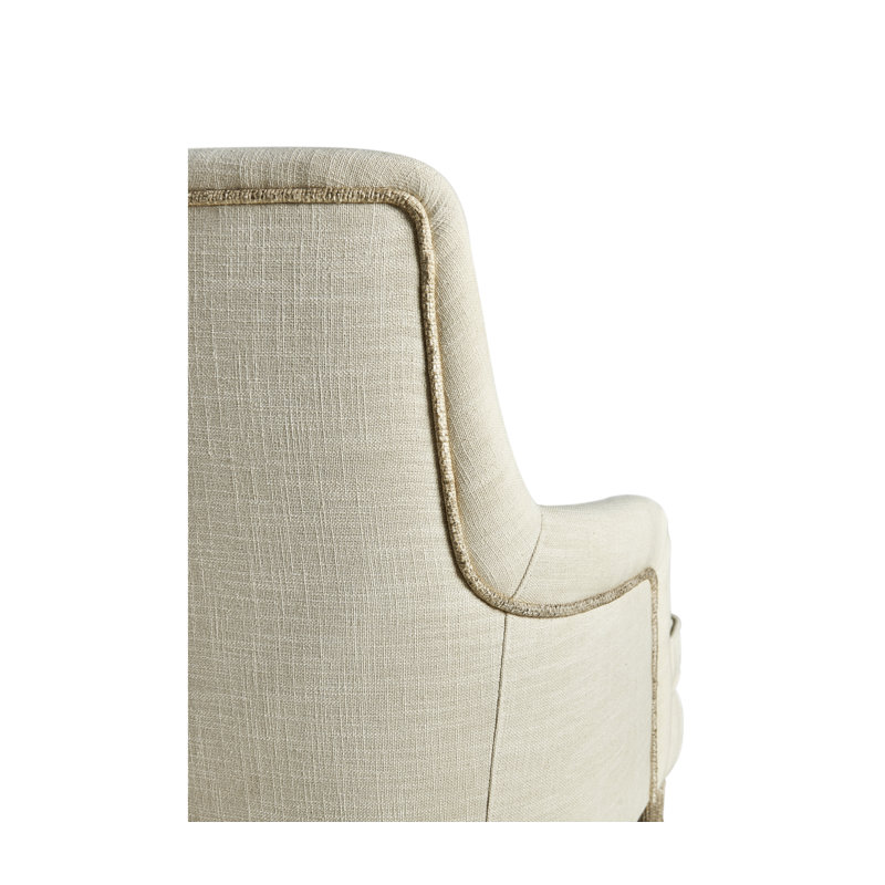 Water Upholstered Arm Chair