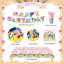 Princess Birthday Decorations Tableware,Princess Party Supplies