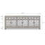 Shandong Ming 90.55'' Solid Wood Sideboard
