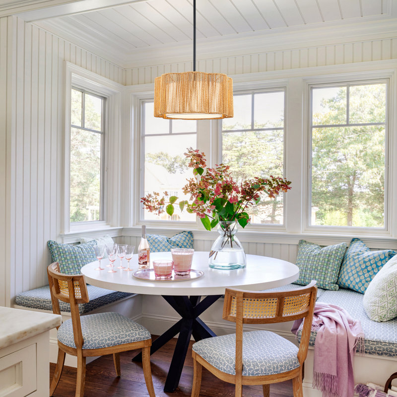 3-Light Organic Rattan Pendant