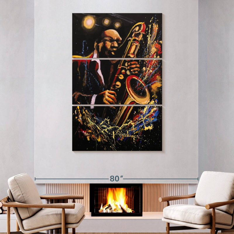 Abarca Jazz Acrylic, 74" H x 48" W