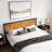 Cartlin Acacia Solid Wood Platform Bed-1897495624-1897495631