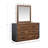 Double Drawer Dresser With Paper Mirror