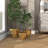 3 Piece Metal Brushed Indoor Outdoor Planter Set