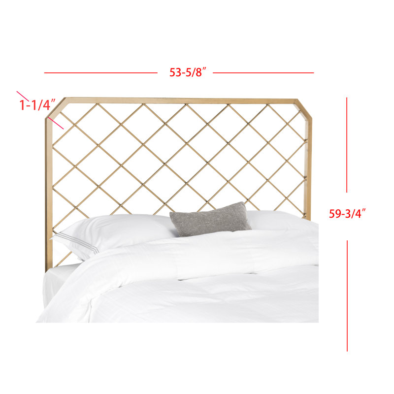 Miruna Metal Headboard, Full