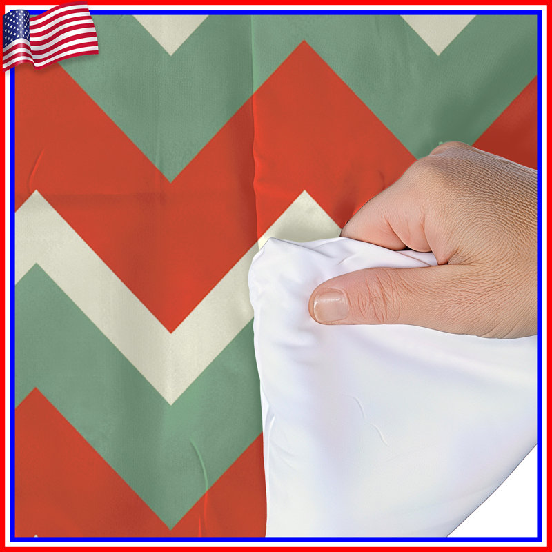 Polyester Chevron / Zig Zag Comforter, Twin Comforter