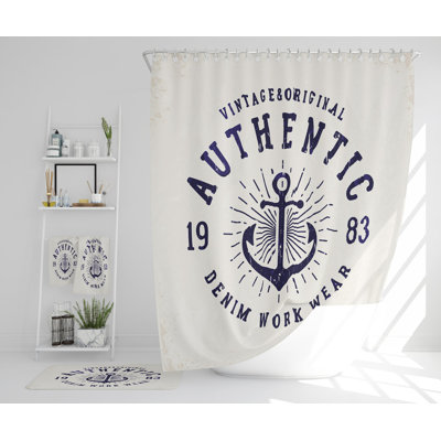 Nekesia Polyester Shower Curtain Set