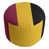 Maroon/Yellow/Black