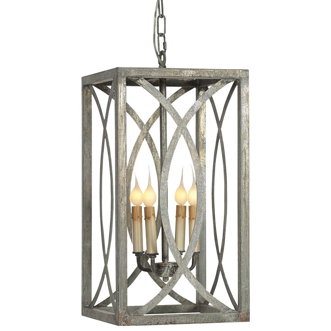 New Orleans 4 - Light Lantern Square / Rectangle Pendant ellahome