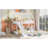 White Twin/Twin Bunk Bed With Slide And - Metal For Bedroom Space House & Slide, Decor-585675814