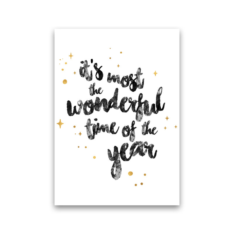 Wonderful Time No 1 - Print, No Framed, 30cm H x 21cm W x 1cm D