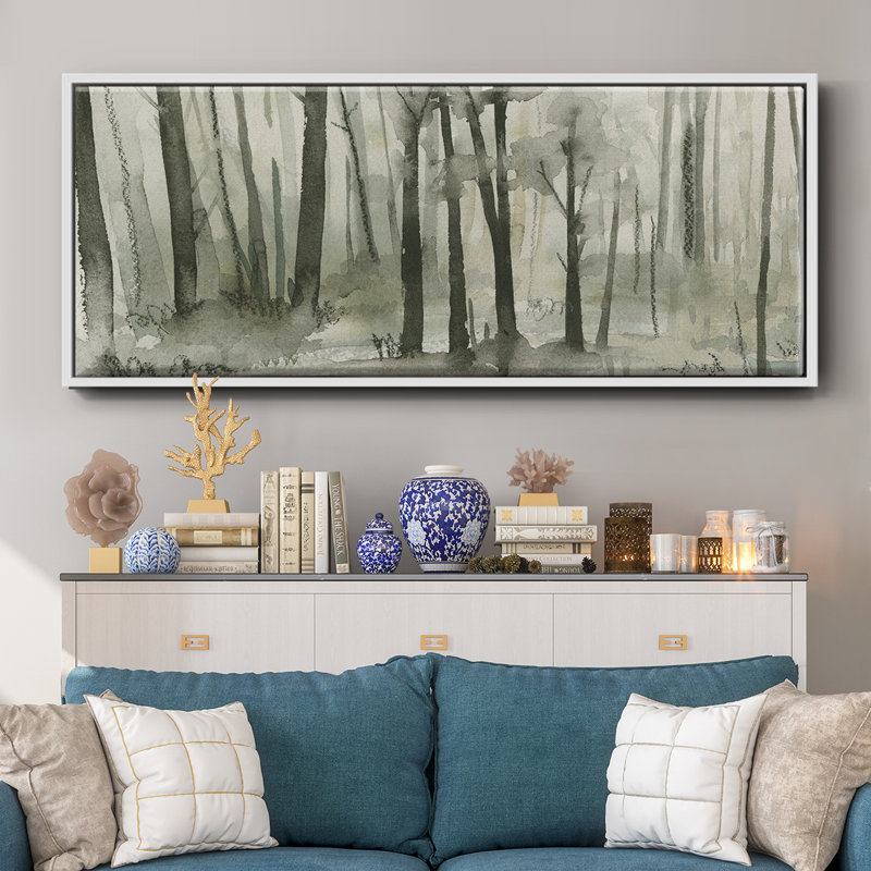 Into the Woods I- Framed Canvas