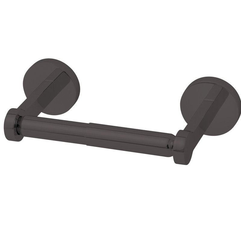 Vector Wall Mount Toilet Paper Holder, Matte Black