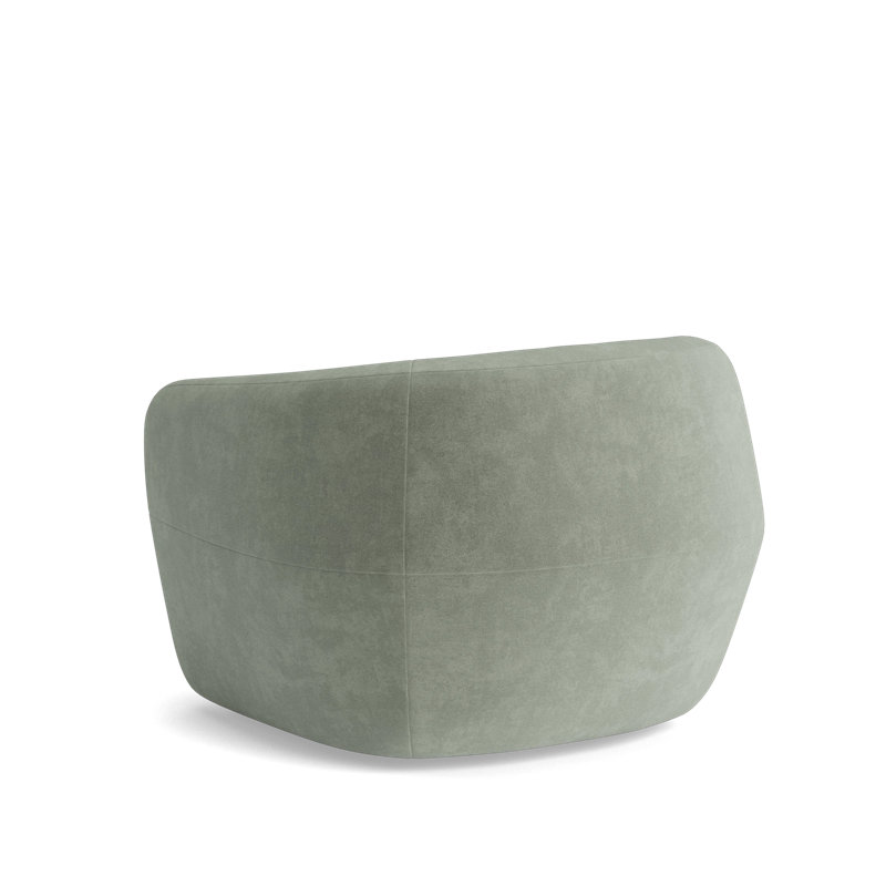 Elaine Swivel Chair, Velvet - Sage