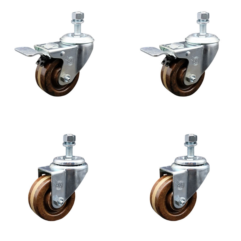 Roulettes pivotantes Temp