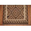 Tapis de couloir brun Kilim