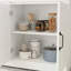 Buffet 47,95 "avec 2 tiroirs et 4 portes pour le coin-repas