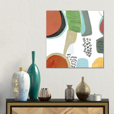 Joyous I by Tom Reeves - No Frame Gallery-Wrapped Canvas Giclée on Canvas