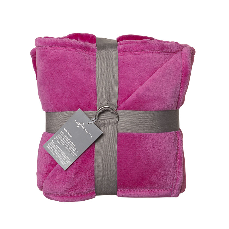 Durkee Throw Blanket, Rosa