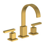 Secant Widespread Bathroom Faucet with Drain Assembly