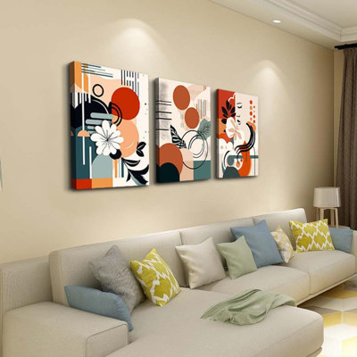 3 Piece Wrapped Canvas Print