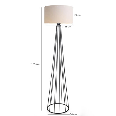 Stehlampe Ravens