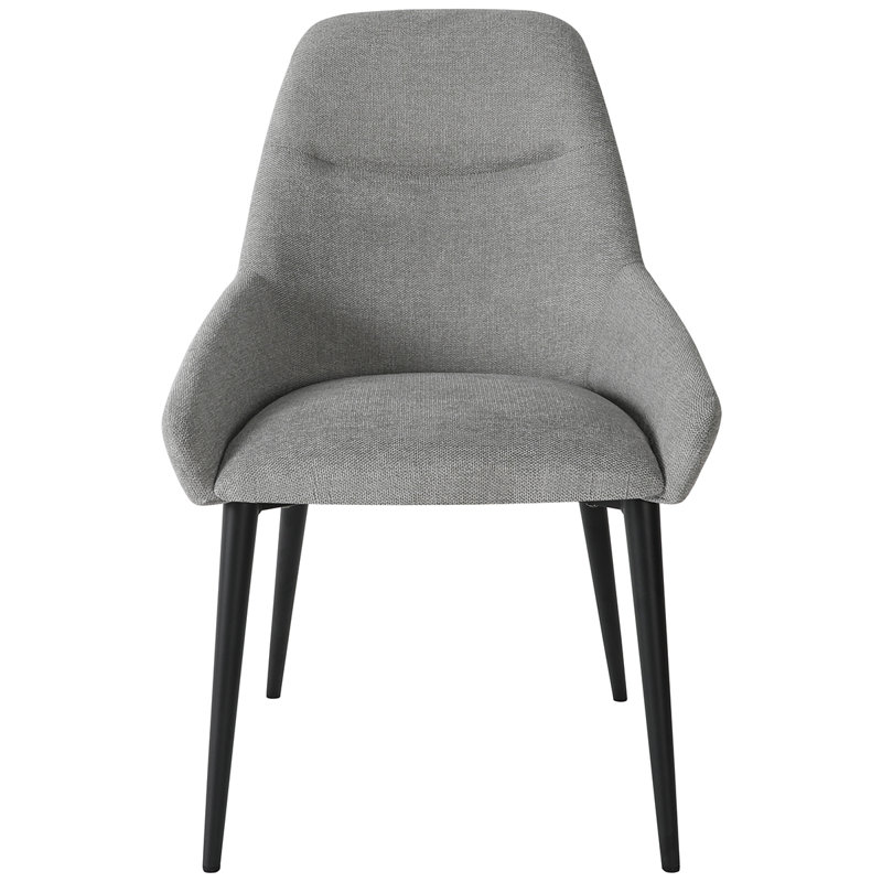 Chester Fabric Chair, Light Grey