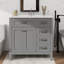 Meuble-lavabo simple 36 po avec tiroirs pratiques-559682072