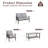 Degraaf 4 - Person Patio Conversation Set with Cushions-98825127
