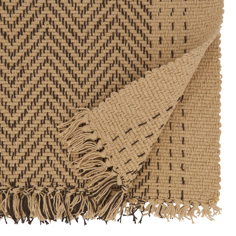 Fierro Tripura Solid Color 100% Cotton Table Runner, 16" W x 108" L