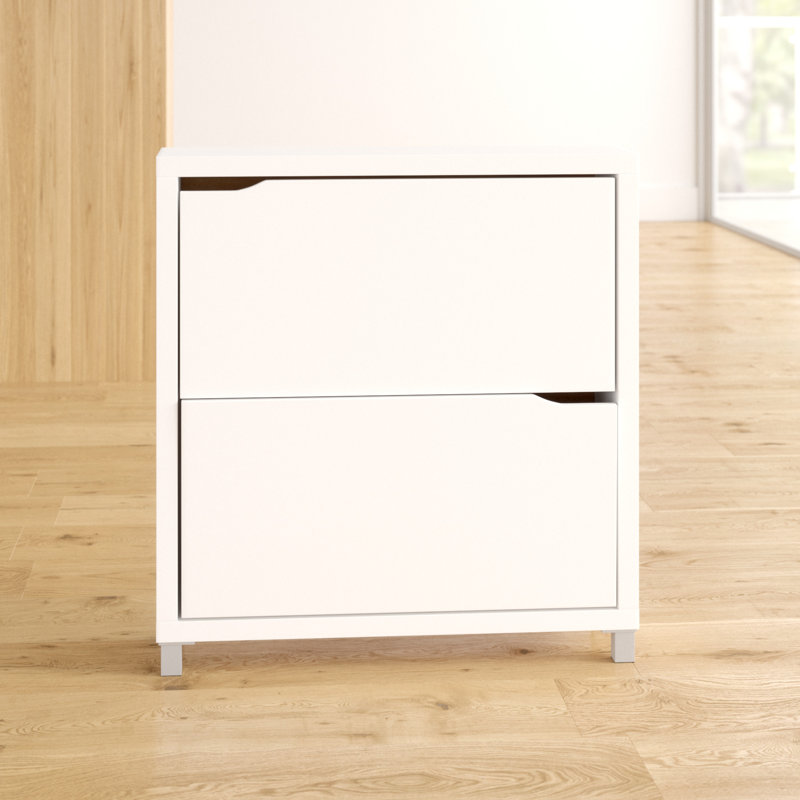 12 Pair Flip Down Shoe Storage