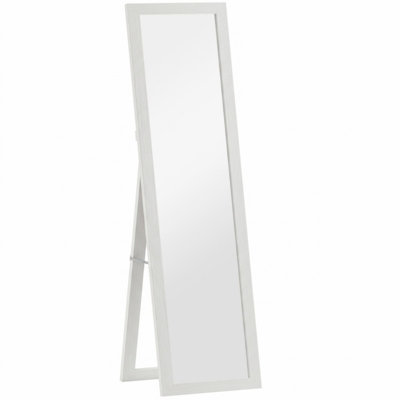 Rectangle Freestanding Makeup / Shaving Mirror