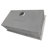 Ruvati 33-inch Drop-in Low Platform-Divide Zero Radius 60/40 Double Bowl  Topmount Kitchen Sink