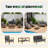 Jalaysha 350 - Person Patio Conversation Set with Cushions-1200957479