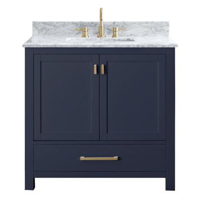 Modero 36" Single Bathroom Vanity with Top