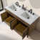 Sebastiano 54'' Double Bathroom Vanity with Engineered Stone Top