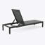 CAPE CORAL KD CHAISE LONGE NOIR (MP2) (ENSEMBLE DE 2)