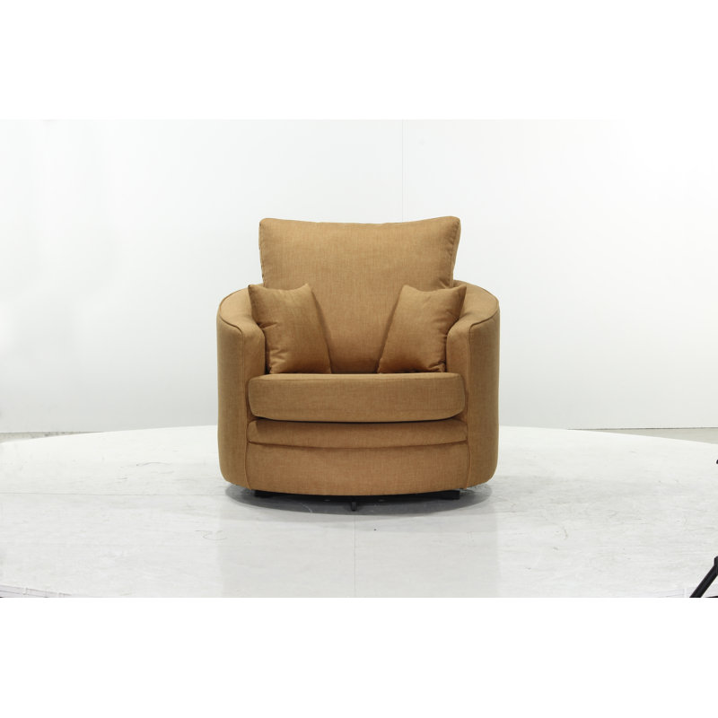 Baerl Upholstered Swivel Club Chair