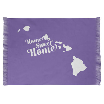 Tapis de zone mauve honolulu the home