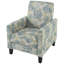 Fauteuil inclinable rembourré réglable avec repose-pieds extensible