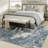 Asher Modern Abstract Machine Washable Area Rug With Non-Slip Backing-1066637599