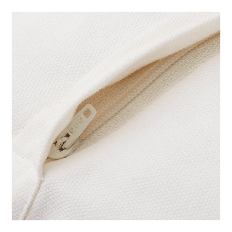 Cotton Yellow Square Throw Cushion