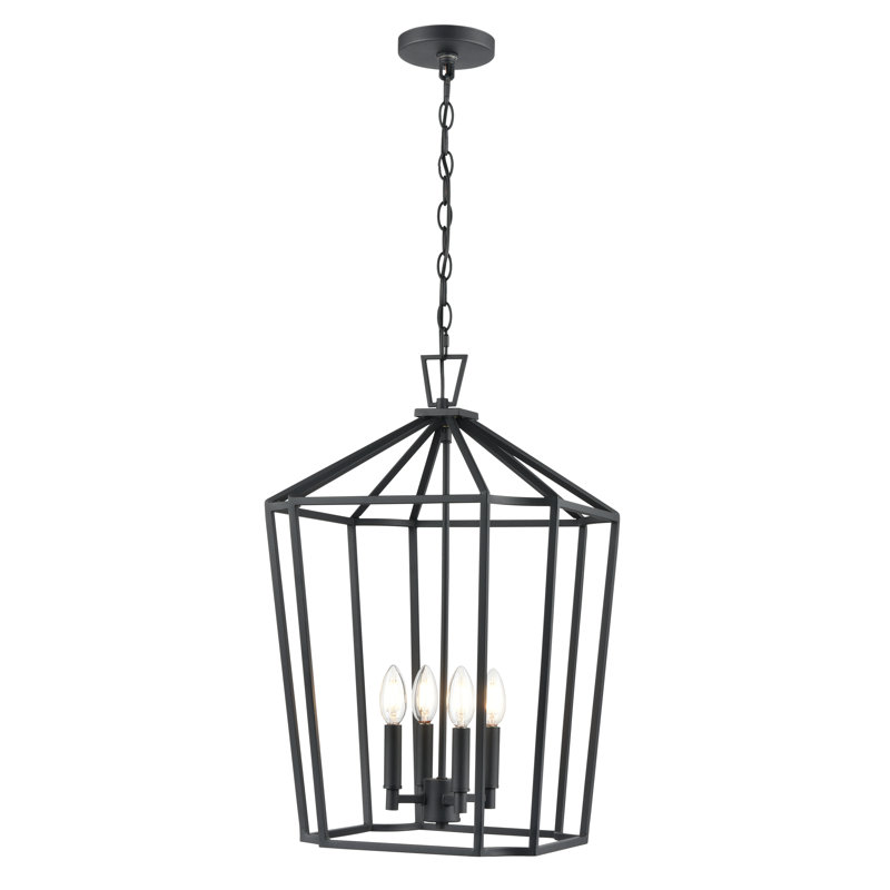 Luminaire suspendu Hylena , H 24,25 po x l 15 po x P 15 po, 4