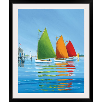 Sally Caldwell Fisher " Cape Cod Sail " by Sally Caldwell Fisher